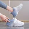 CRLAYDK Women's Walking Shoes Platform Non Slip Running Sneakers Gradient Breathable Workout Girls Sports Comfort Tennis