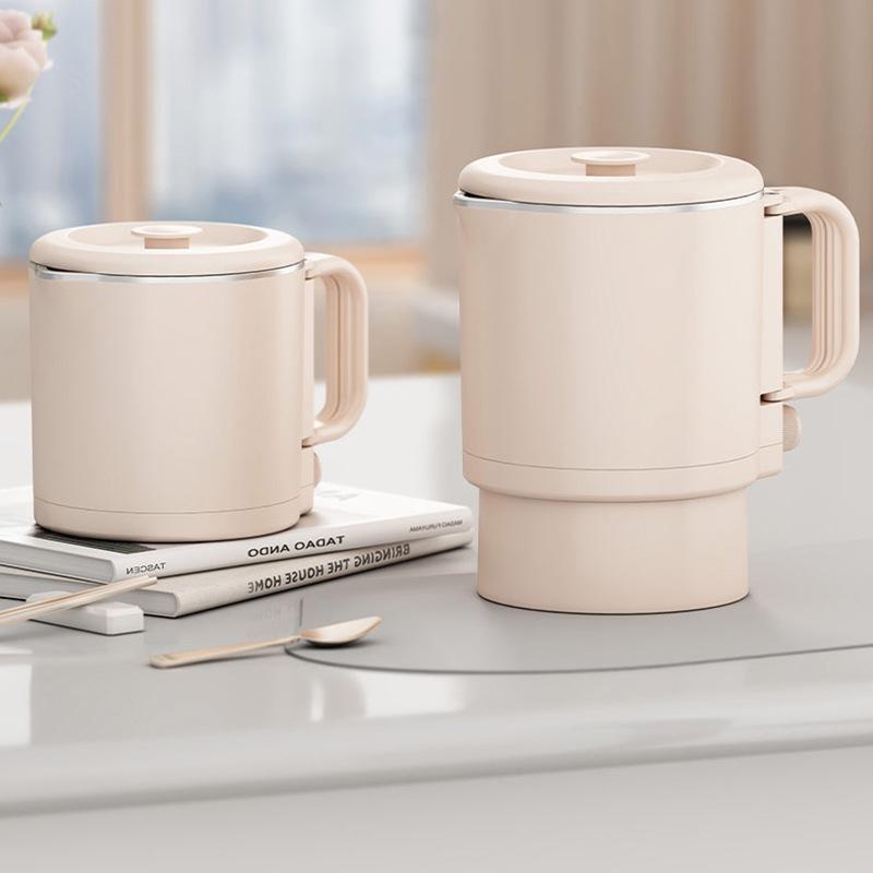 In Stock Portable Foldable Electric Kettle - Mini Travel & Outdoor Insulated Water Boiler