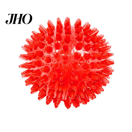 Soft Burrs Pet Toy Squeaky Dog Chewing Sound Ball Safe Teeth Cleaning Interactive Puppy Chew Balls Training Toys Supplies for Boredom Relief