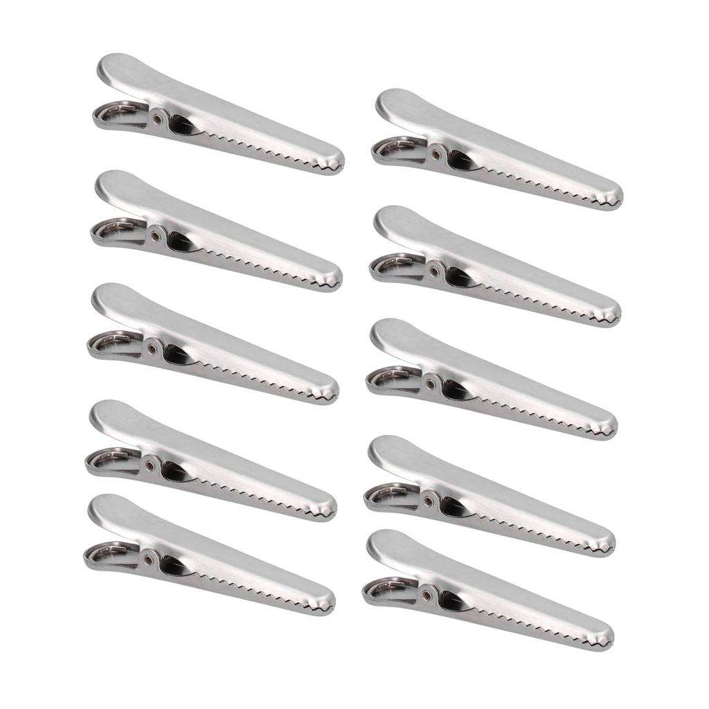 10PCS Stainless Steel Sling Clip Coffee Bag Sling Clip Food Bag Sling Clip Multifunctional Kitchen Tool