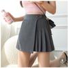 Spring and Autumn Women's Skirt Suit Pleated Skirt Half-body Skirt Designed Slim Hundred High-waisted A-zip Anti-Walking Short Skirt