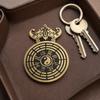 Bat Feng Shui Pendant Portable Wall Ornament Mirrors Bagua Pendant  Front Door Use