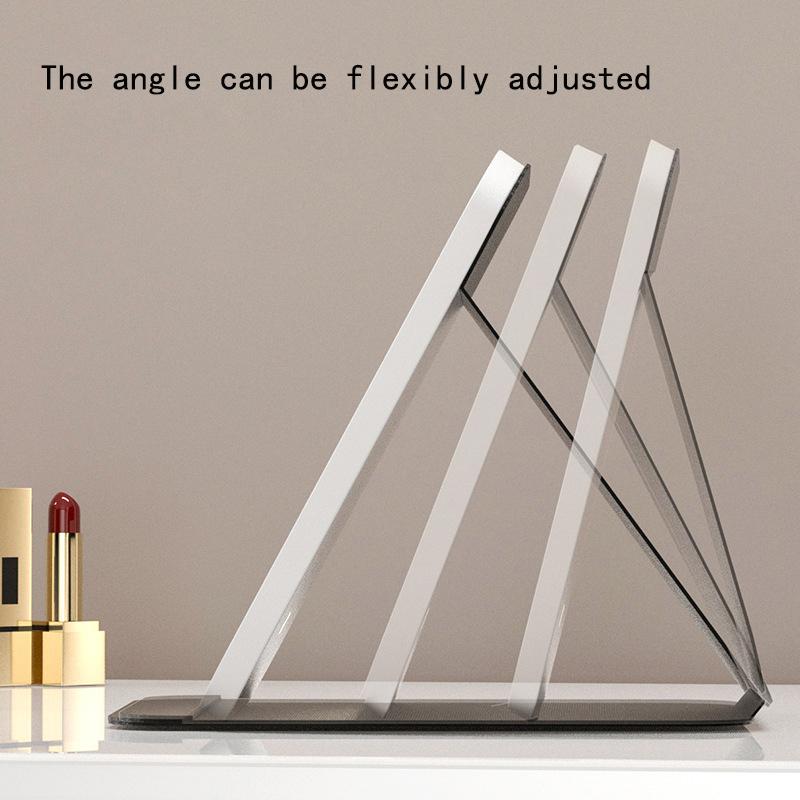 Foldable HD Makeup Mirror Intelligent Touch Control Adjustable Three Color Light LED Cosmetic Mirror Type-c Charging Two Size