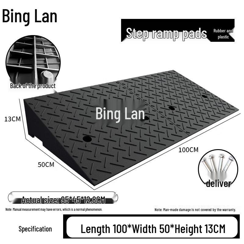 Upgraded Vehicle Curb Ramp Mat