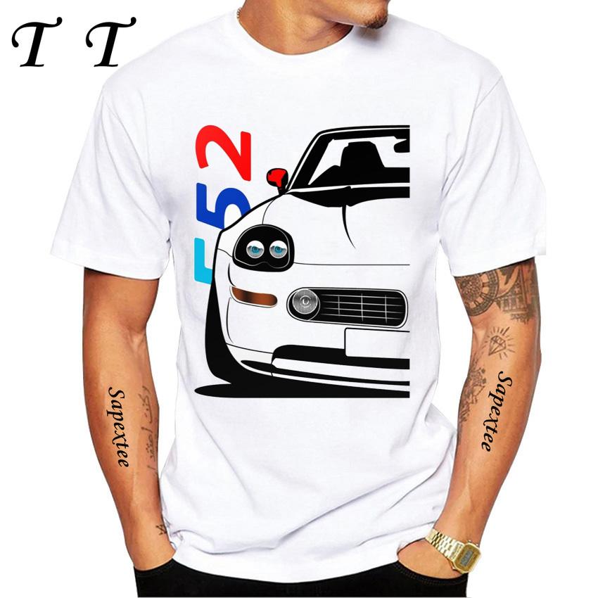 New Summer Men Short Sleeve Drive The Classic Germany EUDM - E34 M5 - X5 E30 Cars Evolution Retro T-Shirt Boy Casual White Tees