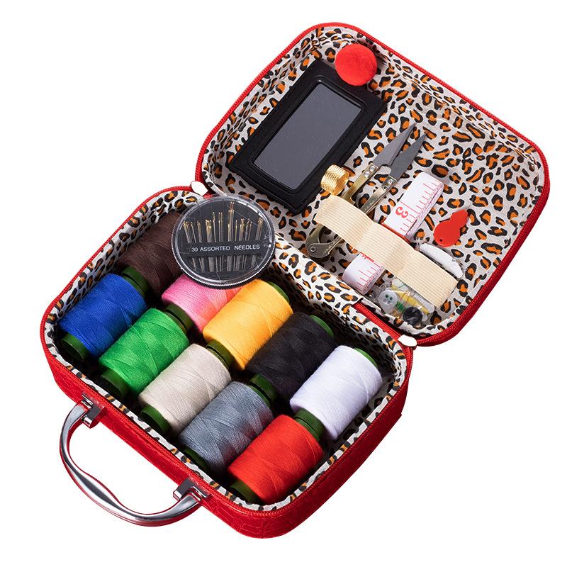 Household Sewing Box Set Wedding Sewing Kit Primary School Dormitory Portable High-End Large Sewing Needle And Thread Toolbox