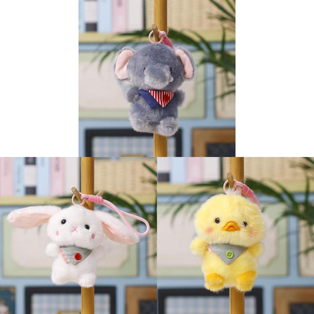Plush Animal Keychain Penguin Cartoon Soft Toy For Kids Gift