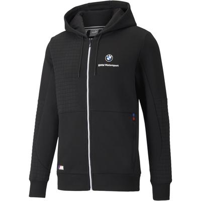 Bluza z kapturem Puma BMW MMS FULL-ZIP Męska Czarna 53118701 R M