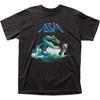 Asien Rockband Debütalbum Cover Herren T-Shirt Musik Klassische Rockband Tee Schwarz Unisex T-Shirt
