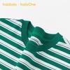 Balabala Boys' Quick-Dry Striped Cotton T-Shirt