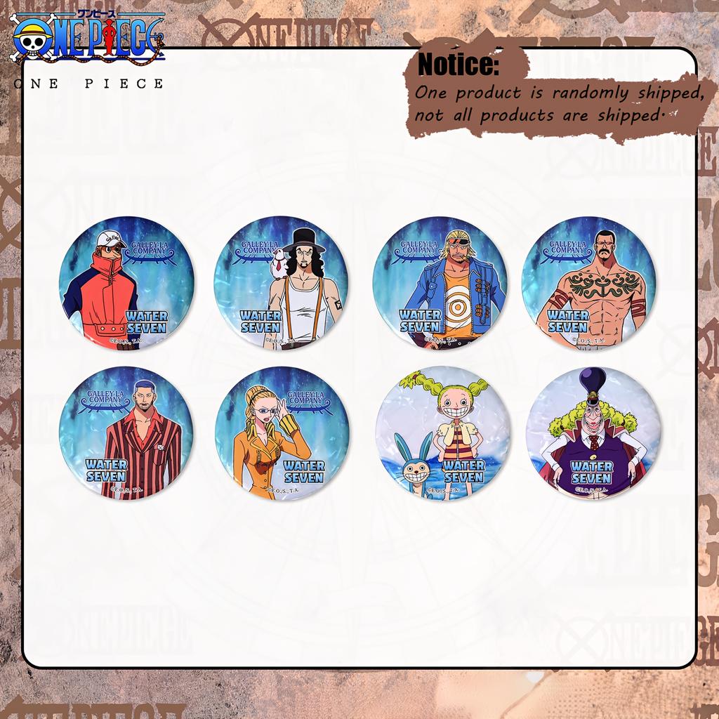 1pc Officially Licensed ONE PIECE Water Seven Arc Blind Box Pins w/ Secret Rare – Collectible Anime Gift.