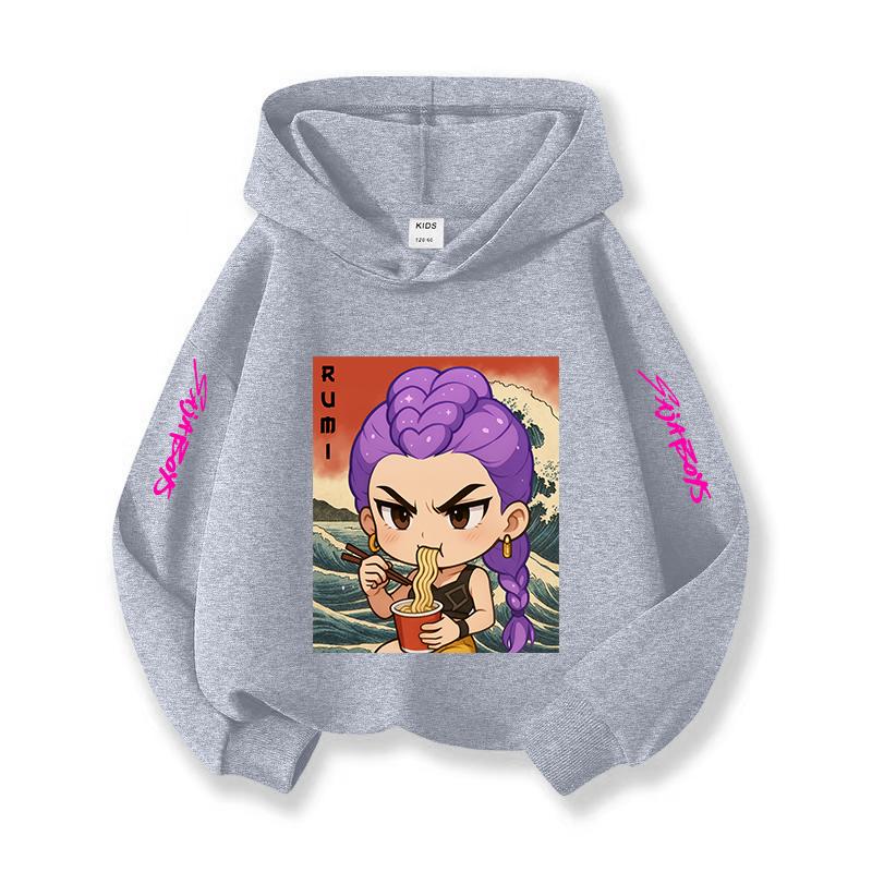 2025 Popular Kpop Christmas Casual Children's Hoodie Korean Wave Style Girls' Top