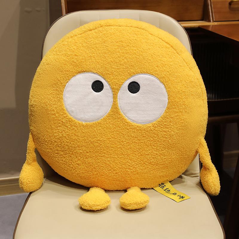 Creative Expression Biscuits Throw Pillow Plush Toy Home Sofa Pillow Cushion Office Seat Cushion Seat Cushion