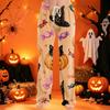 Women's Drawstring Halloween Print Pajama Pants for Sleep and