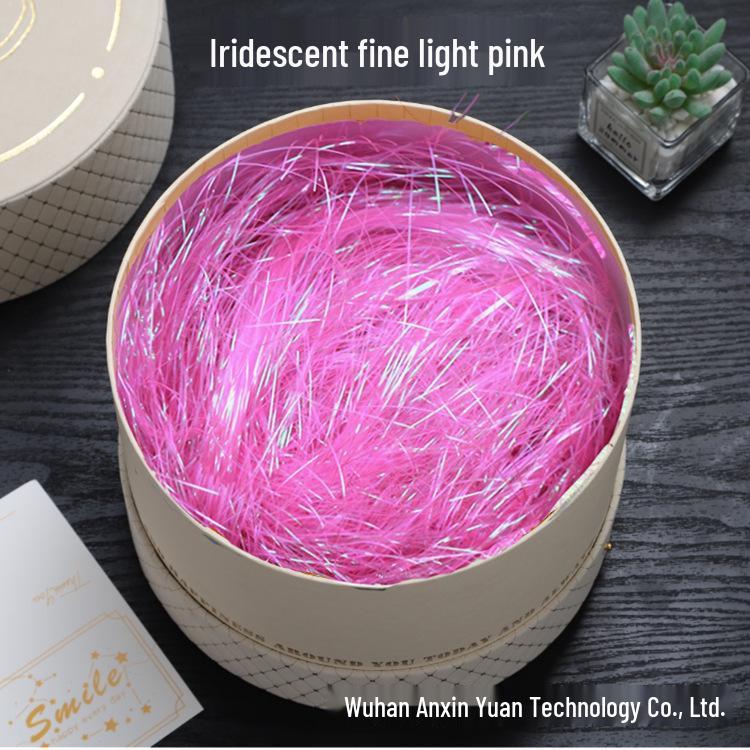 Iridescent Raffia Filler Paper String for Gift Decoration - 100g