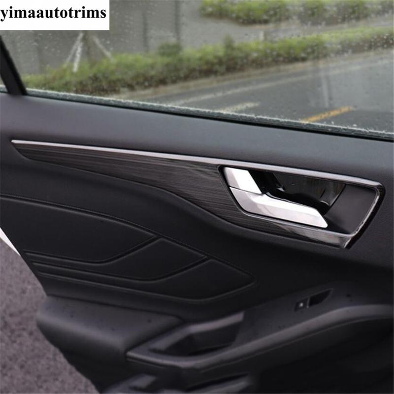 Door Speaker / Handle Bowl / Air Vent / Head Light Cover Trim For Ford Focus MK4 -2025 Stainless Steel Accessories Interior