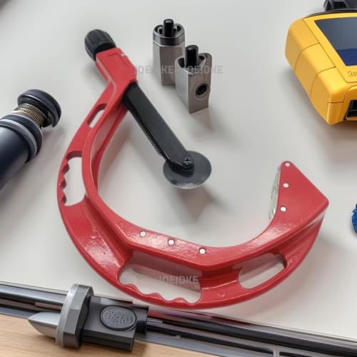 JQEJDKE Rotary Pipe Cutter, Single Pipe Cutting Range 14-200mm, for Plastic Pipes, Multifunctional Professional Tool (50mm-120mm)