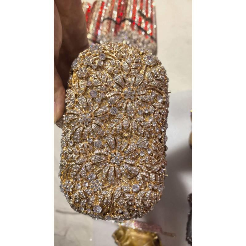 2026 Skull Evening Clutch Bag With Rhinestone Embellishment Lightweight Luxury Handheld Purse Formal Events