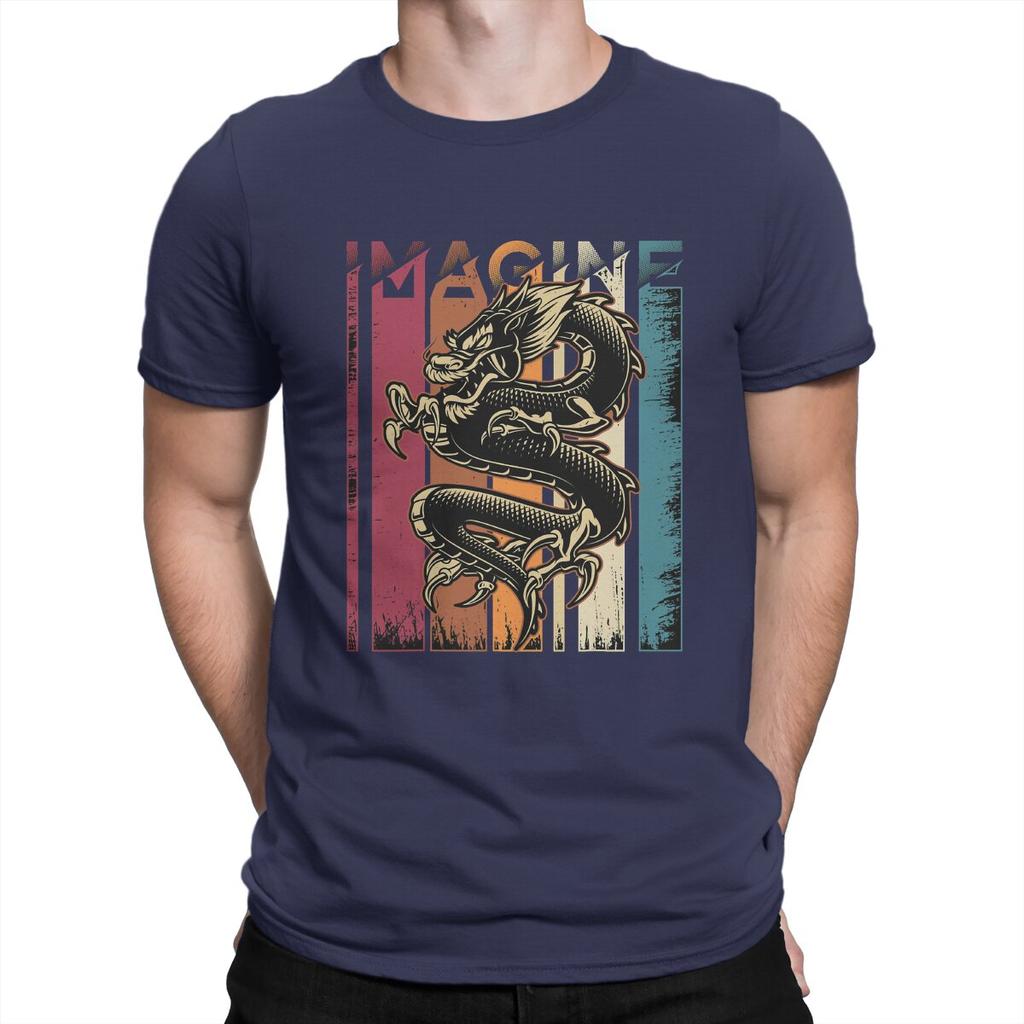 Grammy Award for Best Rock Man TShirt Imagine Dragon Vintage Cool Art Distinctive T Shirt Harajuku Streetwear New Trend