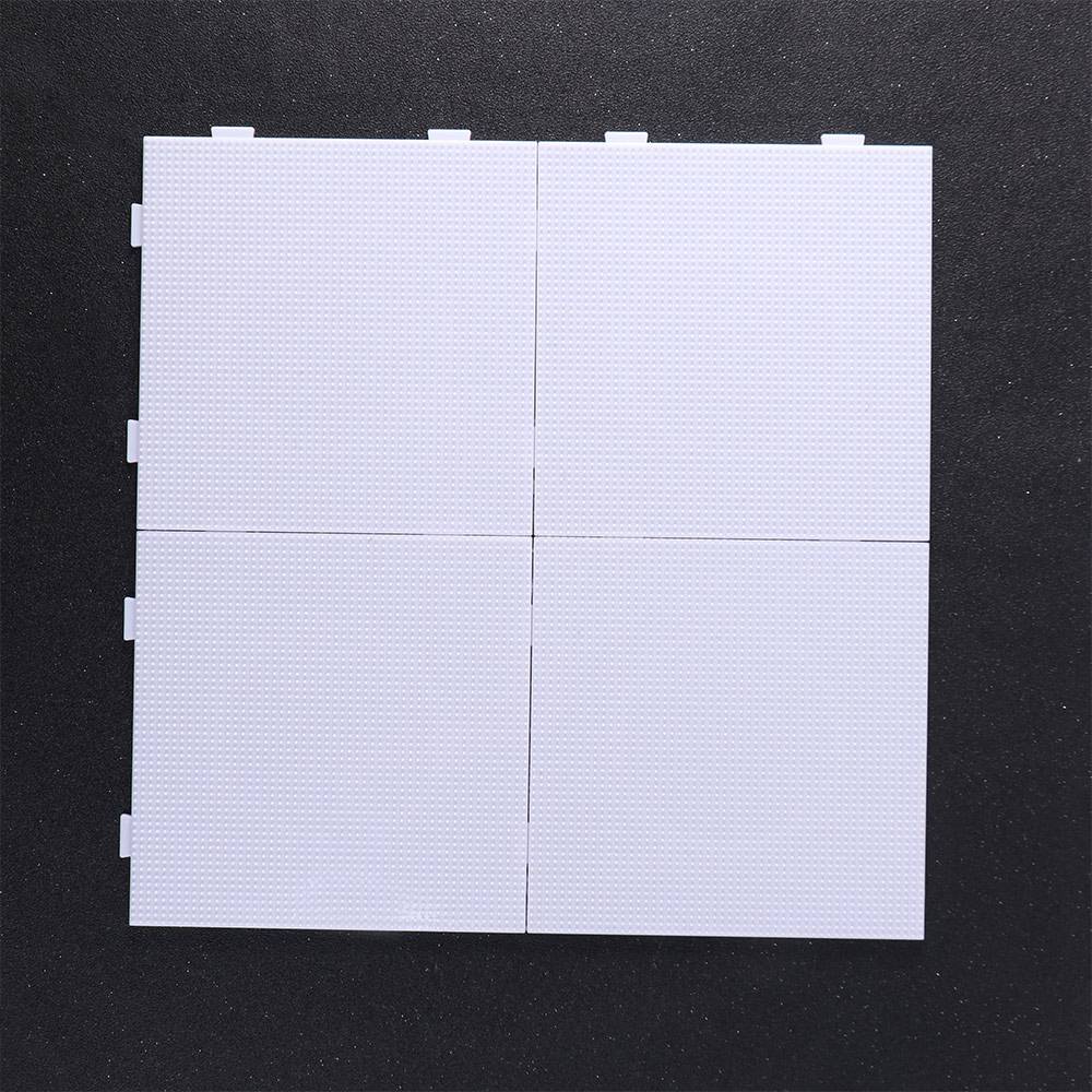 4Pcs Square Melting Beads Pegboards DIY DIY Material Template Home Decoration