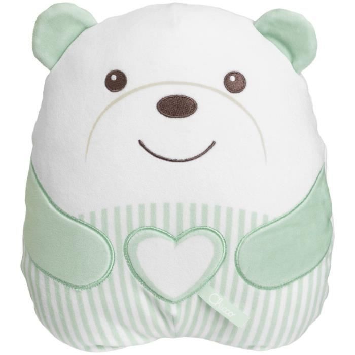 Peluche tendre Ourson - CHICCO - Vert - Dès la naissance