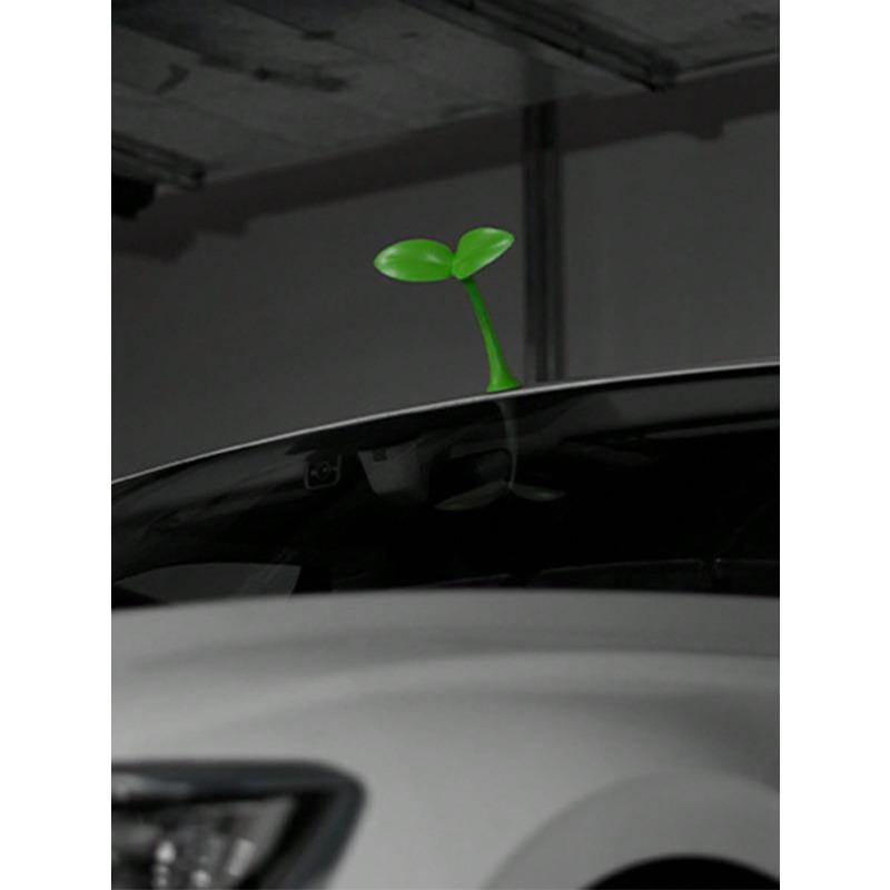 1pc Roof Demon Corner Decorative Car Sticker 3D Three-Dimensional Car Personalized Scratch Cover Anti-Collision Sticker