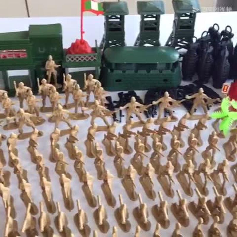 Mini Soldier Sand Table Play Set