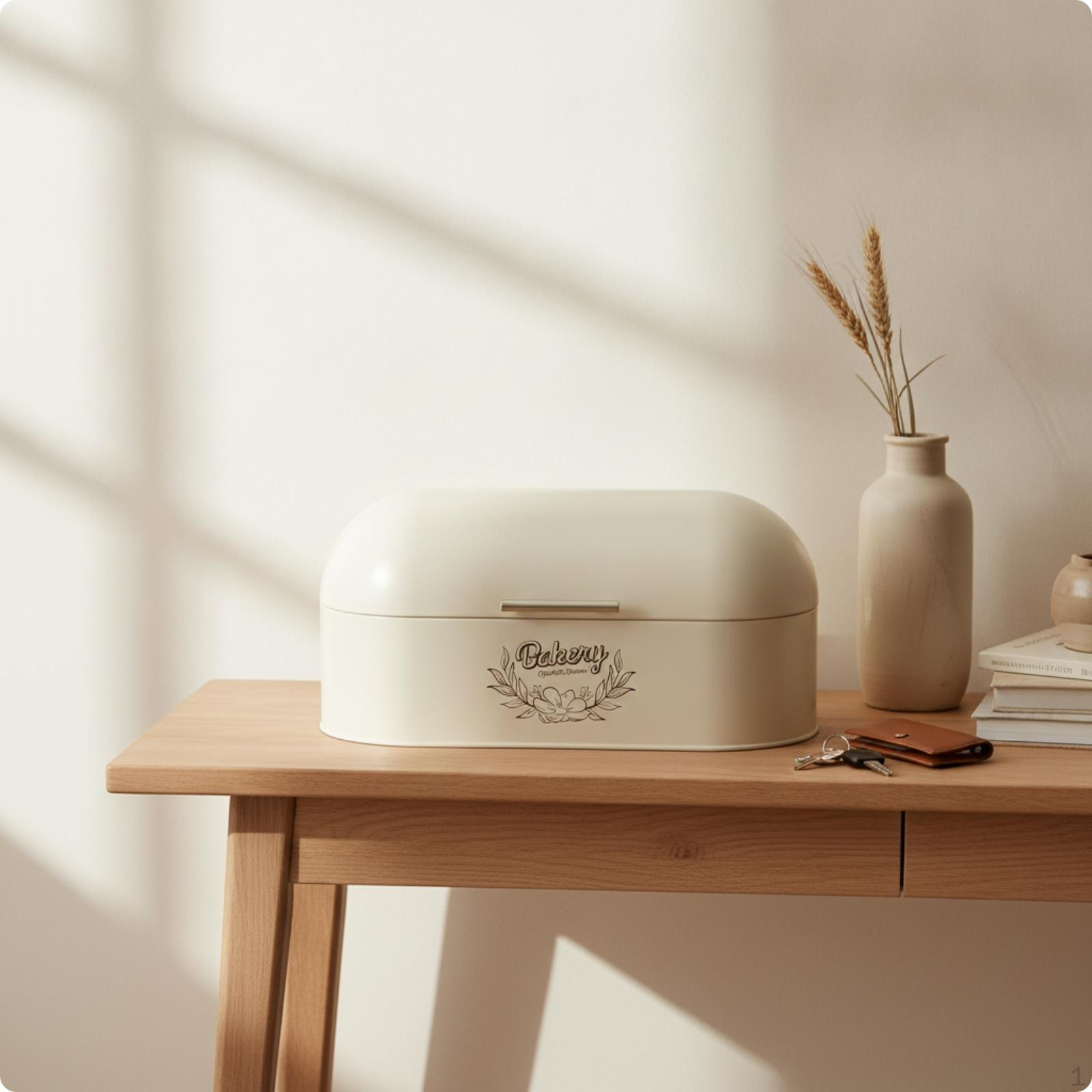 Bread Box with Lid Large Capacity