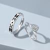 Yousheng Couple Ring Luxury Exquisite Non-Fading Valentine's Day Jewelry The Princess And The Knight Engagement Ring for Anniversary