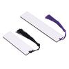 60 Pcs Sublimation Blanks Bookmark Double Sided Sublimation Blanks Products with Colorful Tassels