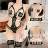 Sex Underwear Transparent Neck Hollow Onesie Seductive Sexy Lace Perspective Couple Flirting Pajamas