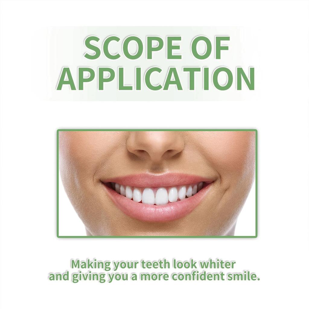 Gentle and not harmful to teeth, it can also keep teeth shiny. Daily care is that simple