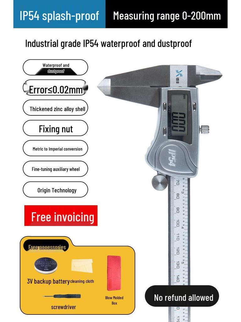 Sifeng High-Precision Digital Display Electronic Caliper for Jewelry, Antiques & Bracelets