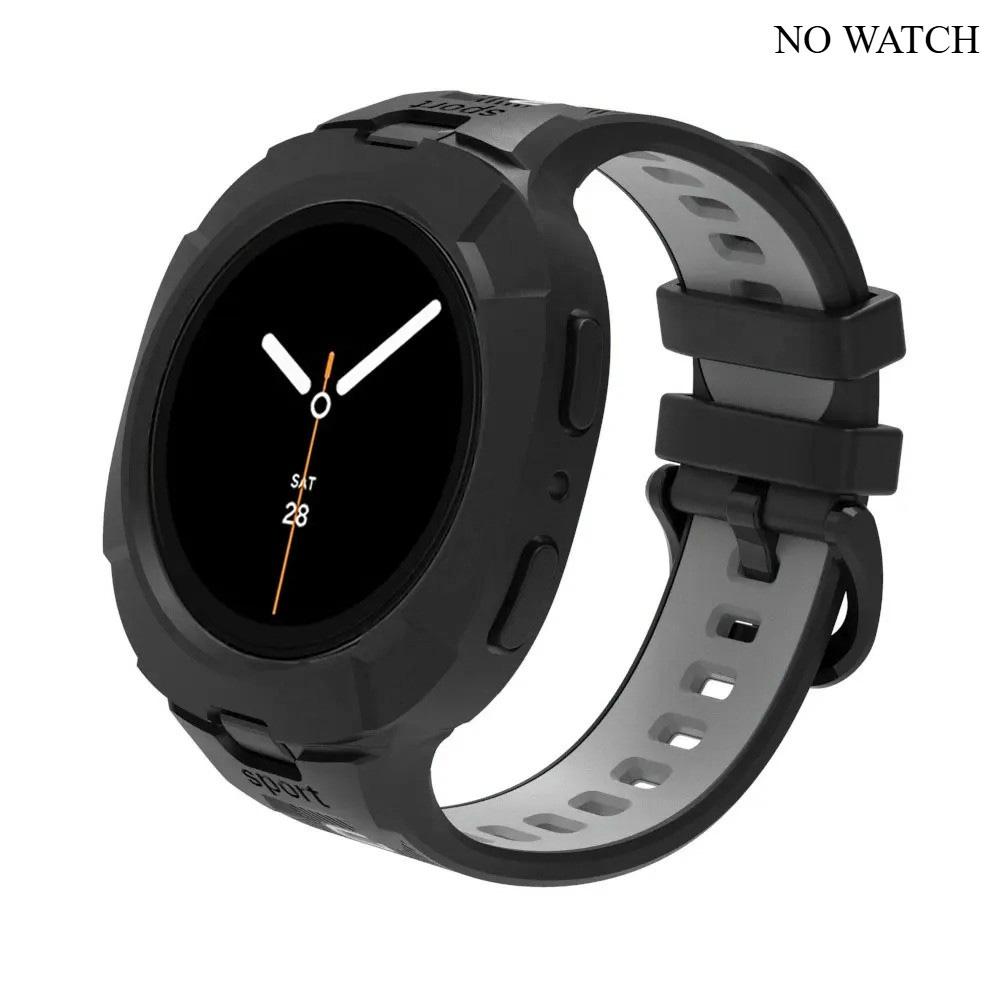 

Case+Strap For Samsung Galaxy Watch 8 Classic 46mm Strap Silicone Breathable Strap Replacement Band For Samsung Watch 8 44 40mm Galaxy Watch 8 40mm