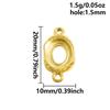 6pcs/Lot High Quality Blank Tray Heart Oval Round Geometric Stainless Steel Charms For Jewelry Making Enamel Stone DIY Pendants
