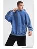 2024 Autumn/Winter Vintage Minimalist Heavyweight Washed Waxed Terry Hoodie (420gsm)