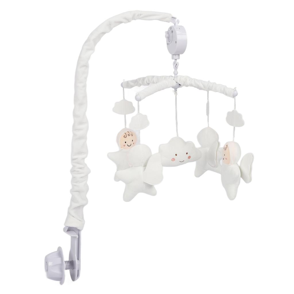 Baby Bett Glocke Weiche Plüsch Baby Krippe Glocke Visuelle Entwicklung Drehbare Hängen Musical Krippe Spielzeug für