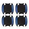 High Visibility Reflective Car Handle Protectors with Grip Texture Multipurpose Auto Door Handle 8pcs for Night Safety