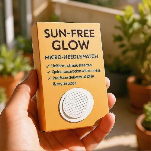 Sun-Free Glow Micro-Needle Tanning Patches-7Pcs/Box