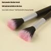 1Pcs Soft Hair Blusher Brush Makeup Brush Multifunction Blush Highlighter Brush Partial Face Powder Stippling Brush