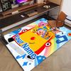 Custom Flim Flim Mat Personalized Name, Polyester Washable Indoor Entryway Rug, Gift for Christmas, Easter, Thanksgiving Day