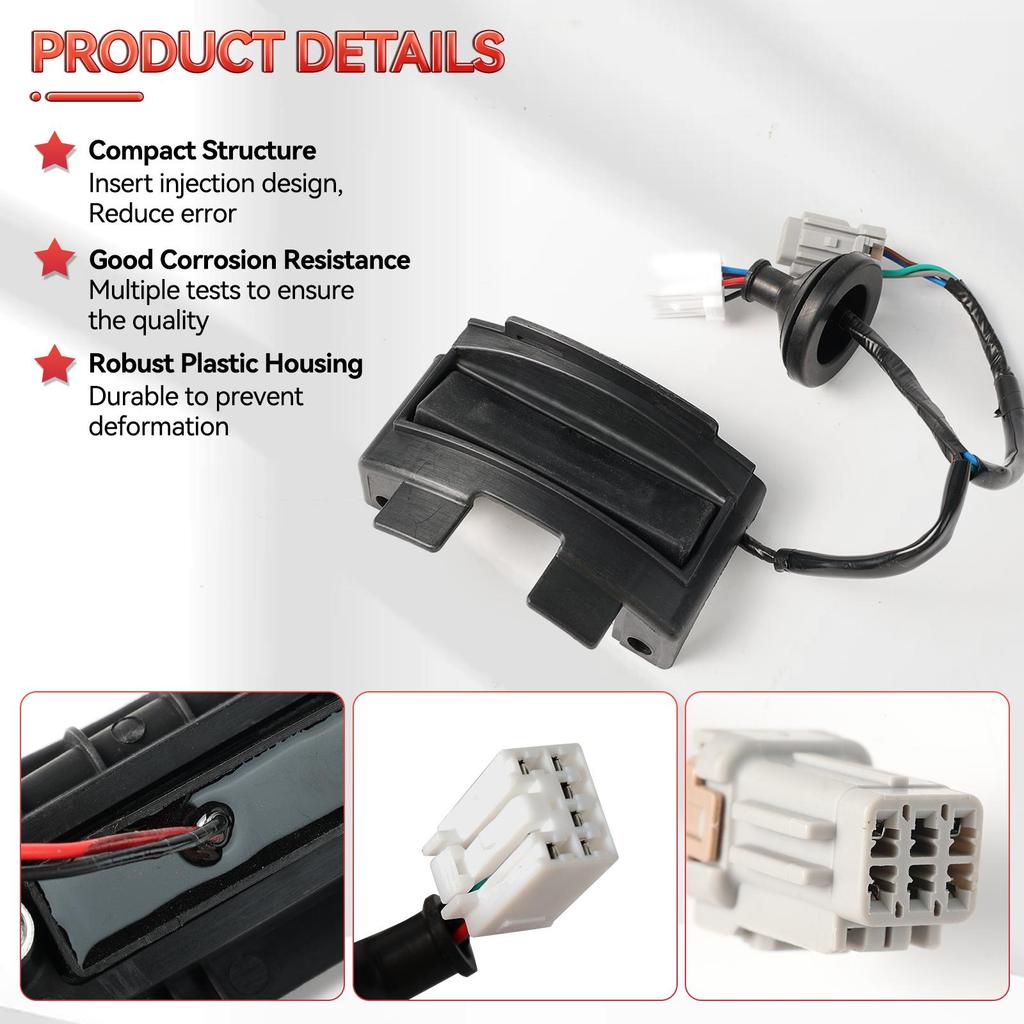 Schalterknopf zum Öffnen der Heckklappe für Hyundai Veloster 2012–2017, Autoteil 81260-2V010 812602V010