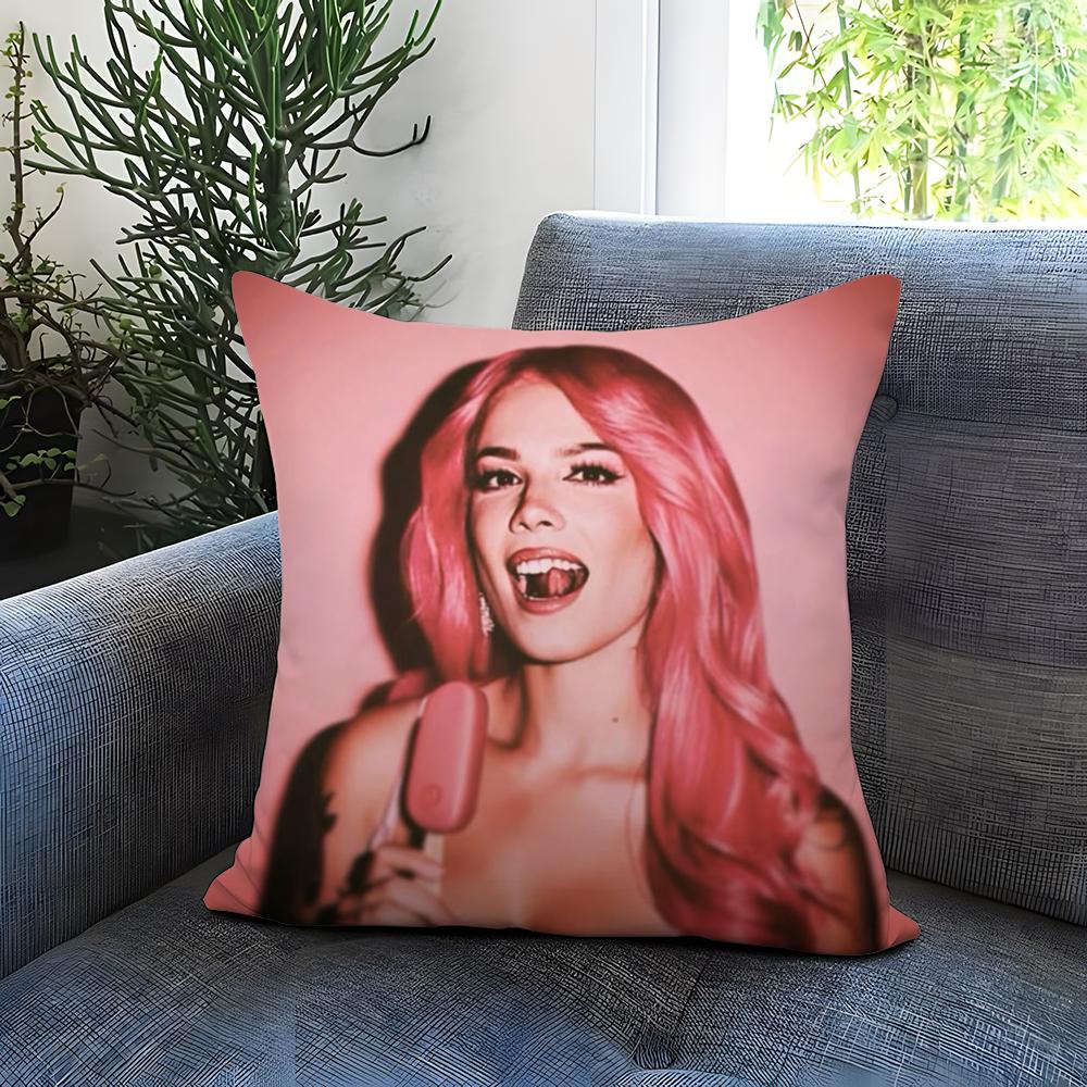 Popular H-HHalsey Cushion Cover Comfortable Reversible Pillow Cover Ideal for Car Sofa Bedroom & Beyond