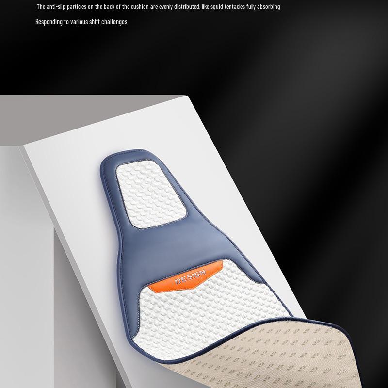 Universal Four-Season Car Seat Cushion: New Energy One-Piece Saddle Cover with Half-Wrap Design