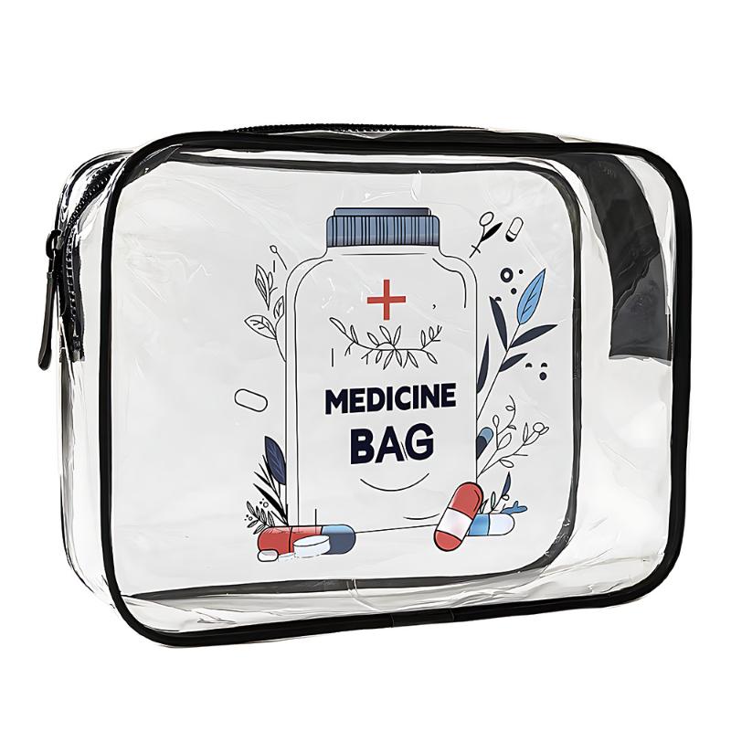 Clear PVC Cosmetic Storage Pouch