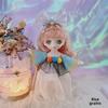 16cm Starry Eyes Barbie Doll - Cute Princess Dress-Up Toy for Girls