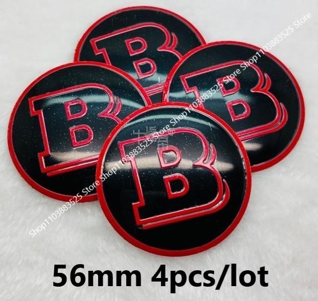 4Pcs Modified wheel hubcap B logo Emblem Badge sticker for W464 G63 G65 W463 G500 G350 W213 W204 W205 W253 W210 W211 W220