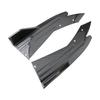 2X Car Rear Bumper Lip Side Splitter Diffuser Spoiler Body Kit Carbon Fiber Look
