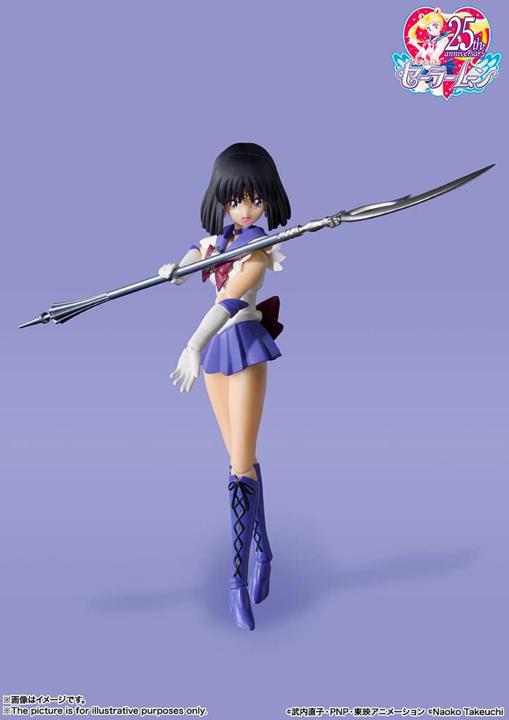 TAMASHII NATIONS Sailor Moon R Sailor Saturn Color 130mm painted movable figure S.H.Figuarts -Animation Edition- Approx. PVC&ABS