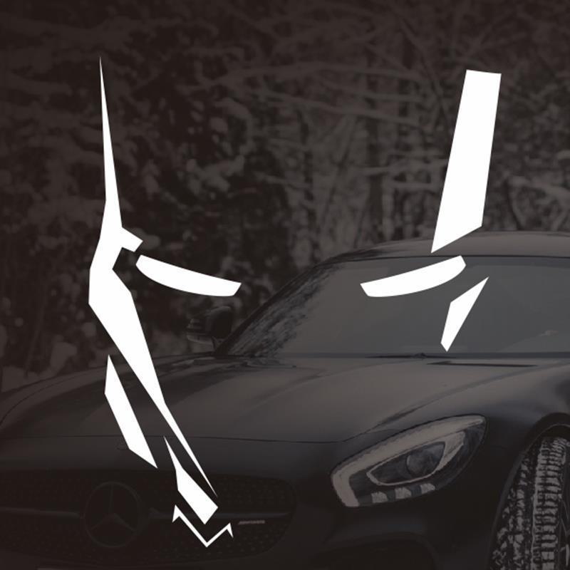 Iron Man Venom Avengers Car Stickers - Creative Reflective Motorcycle Decals